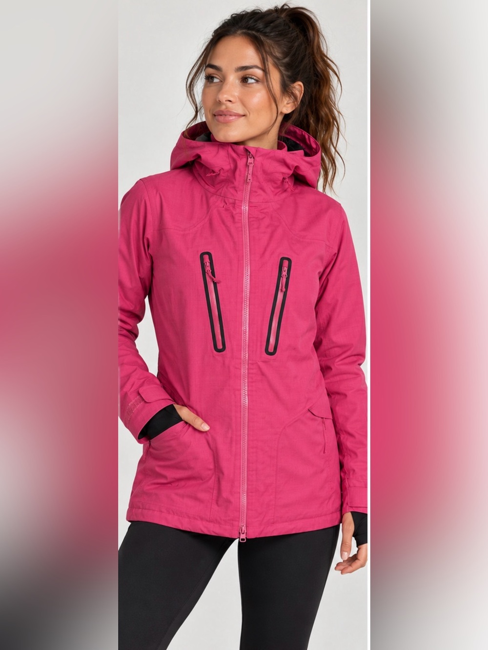 UNDER ARMOUR || Infrared Primaloft Storm Pink Ski/Snowboard Jacket. Sz. M